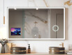 Espelho LED Inteligente para Casa de Banho com Moldura Displine Apple L01