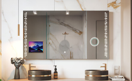 Espelho LED Moderno com Moldura iPad Displine L38