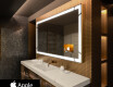 Espelho de parede de banho LED SMART L126 Apple