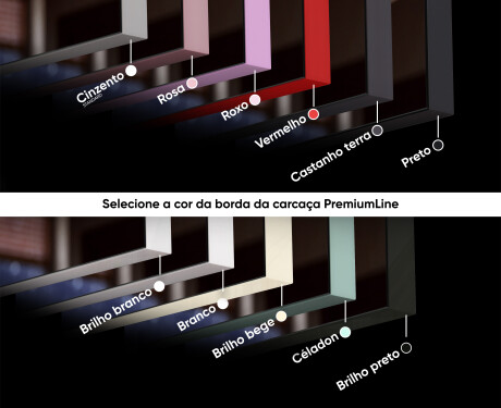 Espelho de parede com luz LED SMART L128 Apple #7