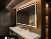 Espelho de parede de banho LED SMART L129 Apple