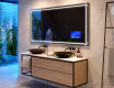 Espelho de parede de banho LED SMART L129 Apple #10