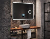 Espelho de parede com luz LED SMART L136 Apple #9
