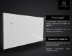 Espelho SMART com iluminação LED L01 Série Google #5
