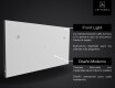 Espelho SMART com iluminação LED L15 Série Google #11