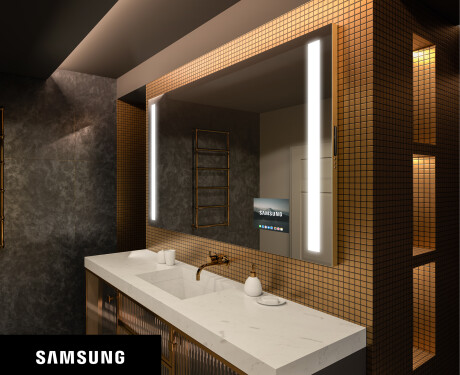 Espelho de parede com luz LED SMART L02 Samsung