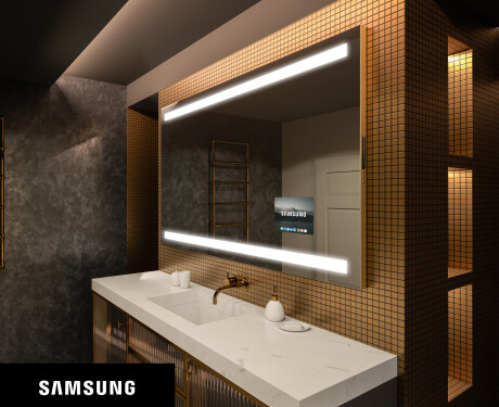 Espelho de parede de banho LED SMART L09 Samsung
