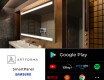 Espelho de parede de banho LED SMART L09 Samsung #2