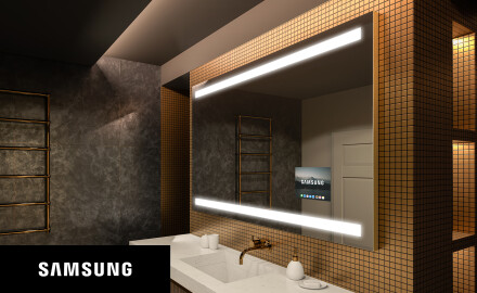 Espelho de parede de banho LED SMART L09 Samsung
