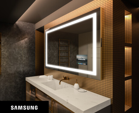 Espelho de parede com luz LED SMART L15 Samsung #1