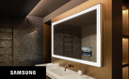 Espelho de parede de banho LED SMART L57 Samsung