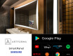 Espelho de parede com luz LED SMART L77 Samsung #2