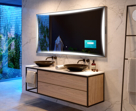 Espelho de parede com luz LED SMART L77 Samsung #6