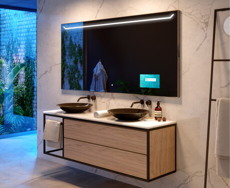 Espelho de parede de banho LED SMART L128 Samsung #6