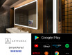 Espelho de parede de banho LED SMART L136 Samsung #2