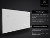 Espelho de parede de banho LED SMART L136 Samsung #6