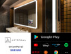 Espelho de parede com luz LED SMART L138 Samsung #2