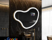 Espelho irregular de banho LED SMART N222 Google #1