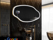 Espelho irregular de banho LED SMART O222 Google