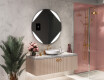 Espelho redondo de banho LED SMART L114 Apple #11