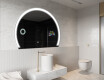 Espelho LED Elegante em Forma de Meia-Lua - Para Casa de Banho SMART W222 Google #10