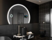 Espelho LED Elegante em Forma de Meia-Lua - Para Casa de Banho SMART W223 Google #8