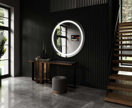 Espelho redondo de banho LED SMART L33 Samsung #4