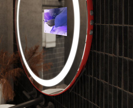 Espelho redondo de banho LED SMART L33 Samsung #10