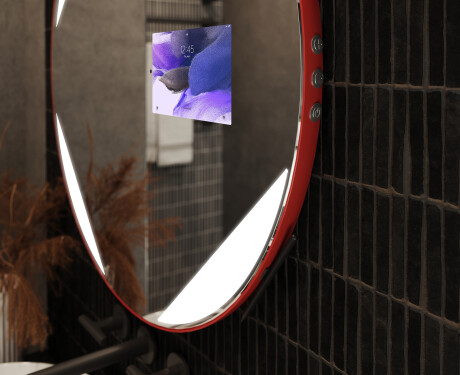 Espelho redondo de banho LED SMART L114 Samsung #11