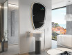 Espelho irregular de banho LED SMART I223 Google #9