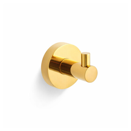 CLASSIC - Gancho simples para toalha / dourado brilhante #1