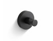 CLASSIC - Gancho simples para toalha / preto mate