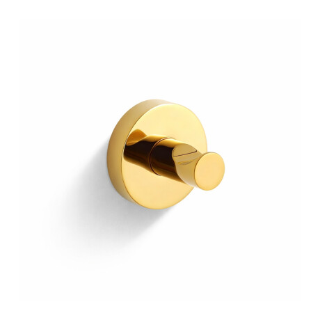 CLASSIC - Gancho simples para toalha / dourado brilhante #1