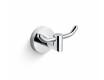 CLASSIC - Gancho duplo para toalhas / cromado