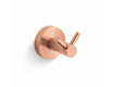 CLASSIC - Gancho duplo para toalhas / rosa-dourado escovado