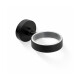 CLASSIC - Suporte para copo 80.003/003.1, saboneteira 80.004/004.1 / preto mate / * vidro a encomendar separadamente #1