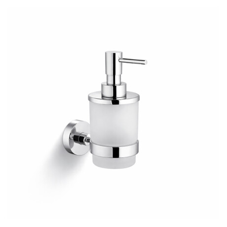 CLASSIC - Dispensador de sabonete líquido / vidro mate / cromo #1