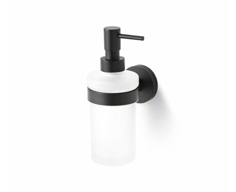 CLASSIC - Dispensador de sabonete líquido / vidro mate / preto mate