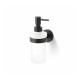 CLASSIC - Dispensador de sabonete líquido / vidro mate / preto mate #1