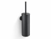 CLASSIC - Escova de sanita alta para pendurar / recipiente metálico, cartucho em plástico / preto mate