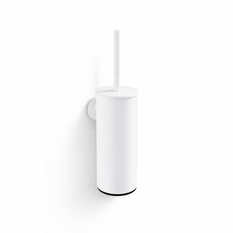 CLASSIC - Escova de sanita alta para pendurar / recipiente metálico, cartucho em plástico / branco mate #1