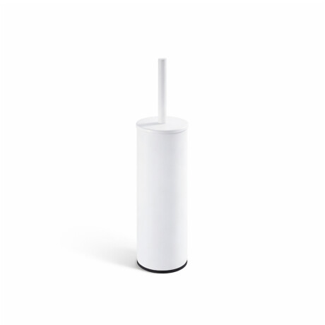 CLASSIC - Escova de sanita alta, independente / recipiente metálico, cartucho em plástico / branco mate #1