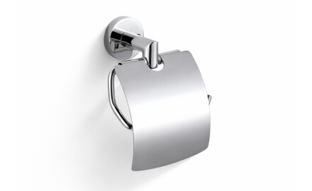CLASSIC - Suporte para papel higiénico / com proteção / cromado