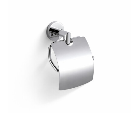 CLASSIC - Suporte para papel higiénico / com proteção / cromado