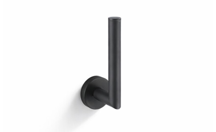 CLASSIC - Suporte para rolo de papel higiénico de reserva / preto mate