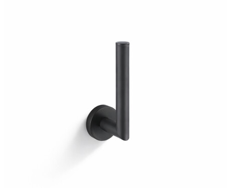 CLASSIC - Suporte para rolo de papel higiénico de reserva / preto mate