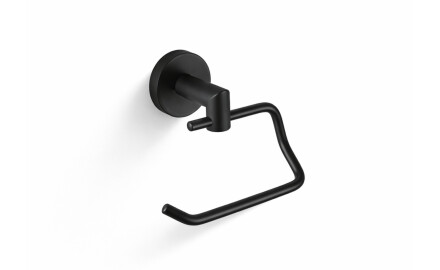 CLASSIC - Suporte para papel higiénico / sem capa / preto mate