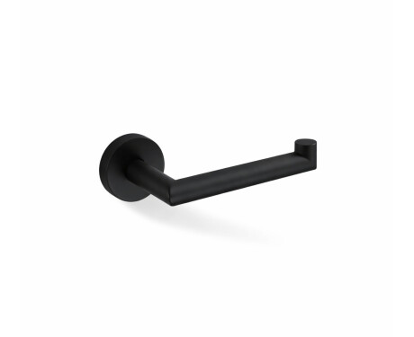 CLASSIC - Suporte para papel higiénico / sem capa / preto mate