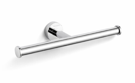 CLASSIC - Suporte para dois rolos de papel higiénico / sem cobertura / cromado