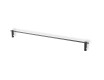CLASSIC-Barra de suporte 50 para prateleira de vidro 07.80160 / preto mate